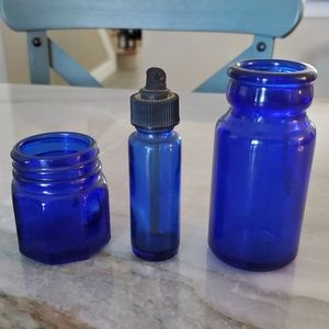 3 Vintage Medicinal Bottles